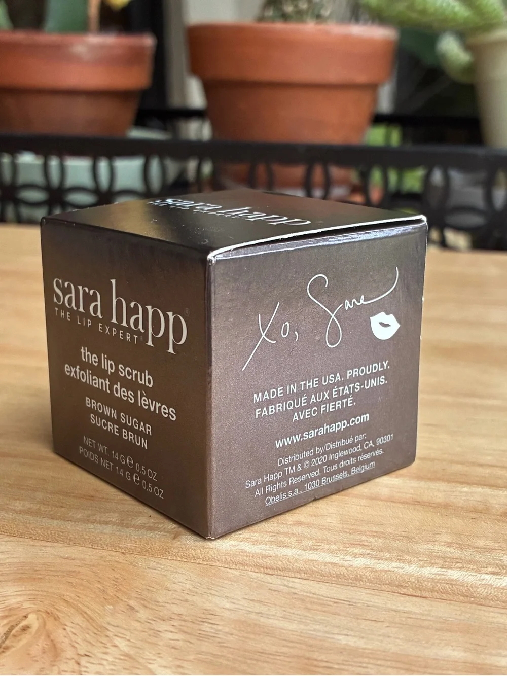 Sara Happ The Lip Scrub – Brown Sugar (0.5 oz / 14 g)